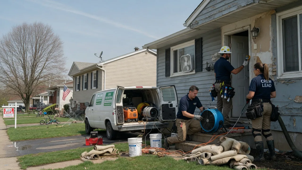 Flood Cleanup in Jersey Shore, PA near me